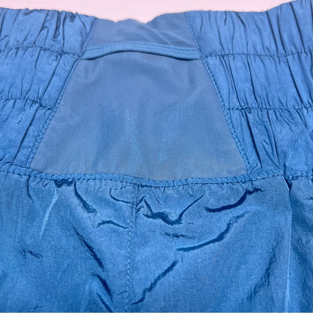 FREE PEOPLE MOVEMENT Blue Running Shorts Women’s Small High Rise Athletic Lined - Picture 5 of 11